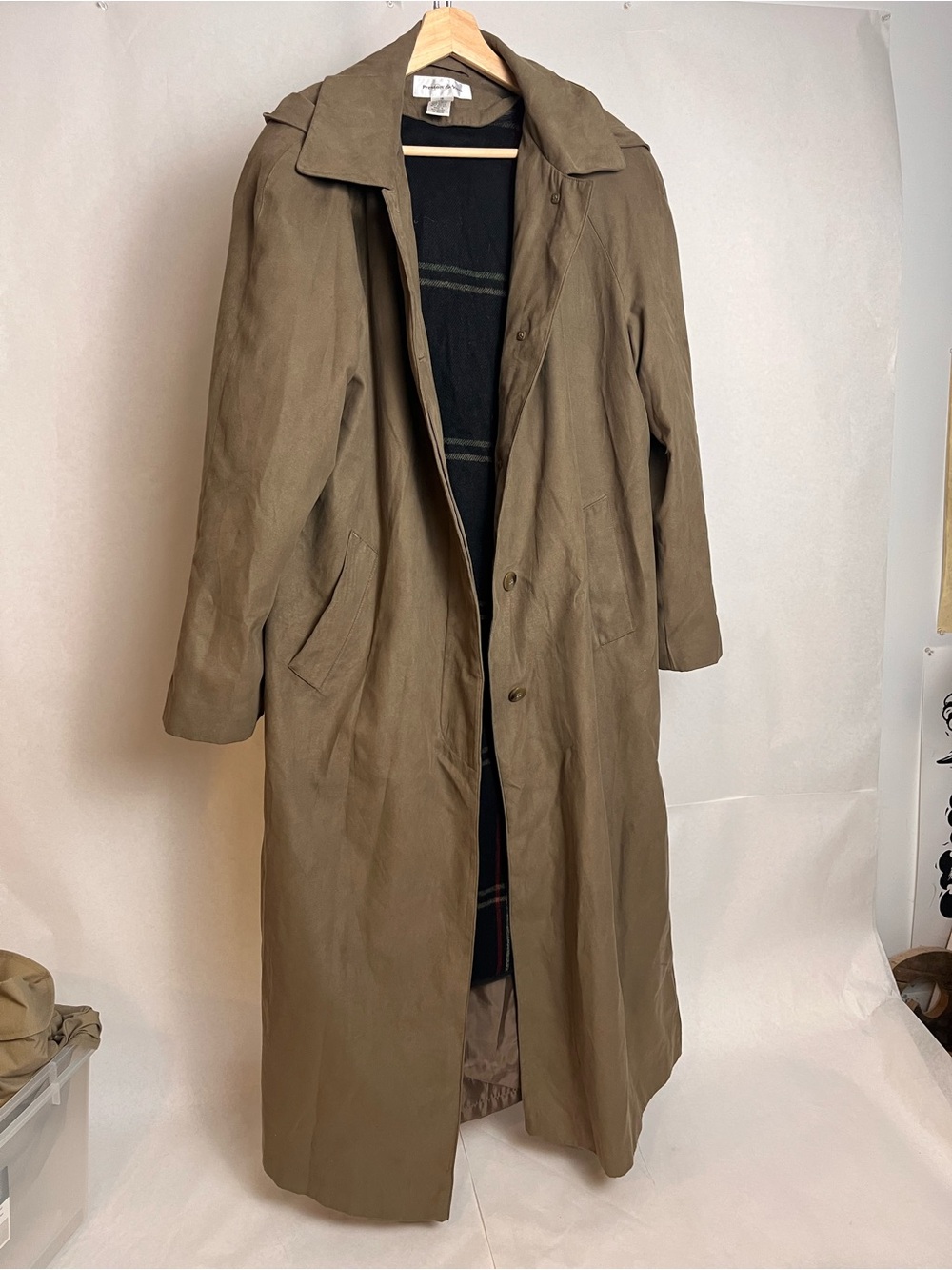 Preston & York Tan Trench Coat